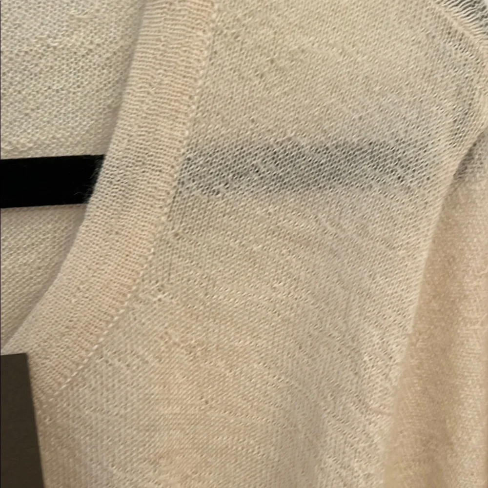 Elegant Cream Long Sleeve Dress Maxi - Picture 8 of 9